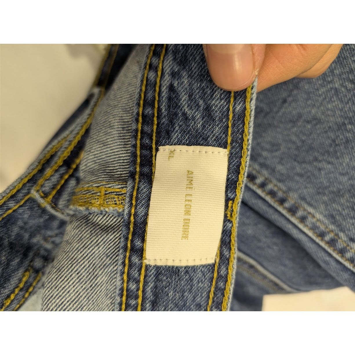Aime Leon Dore o1rshd1 Denim Carpenter Pants in Mid Wash Size US 36 / EU 52 - 17 Thumbnail