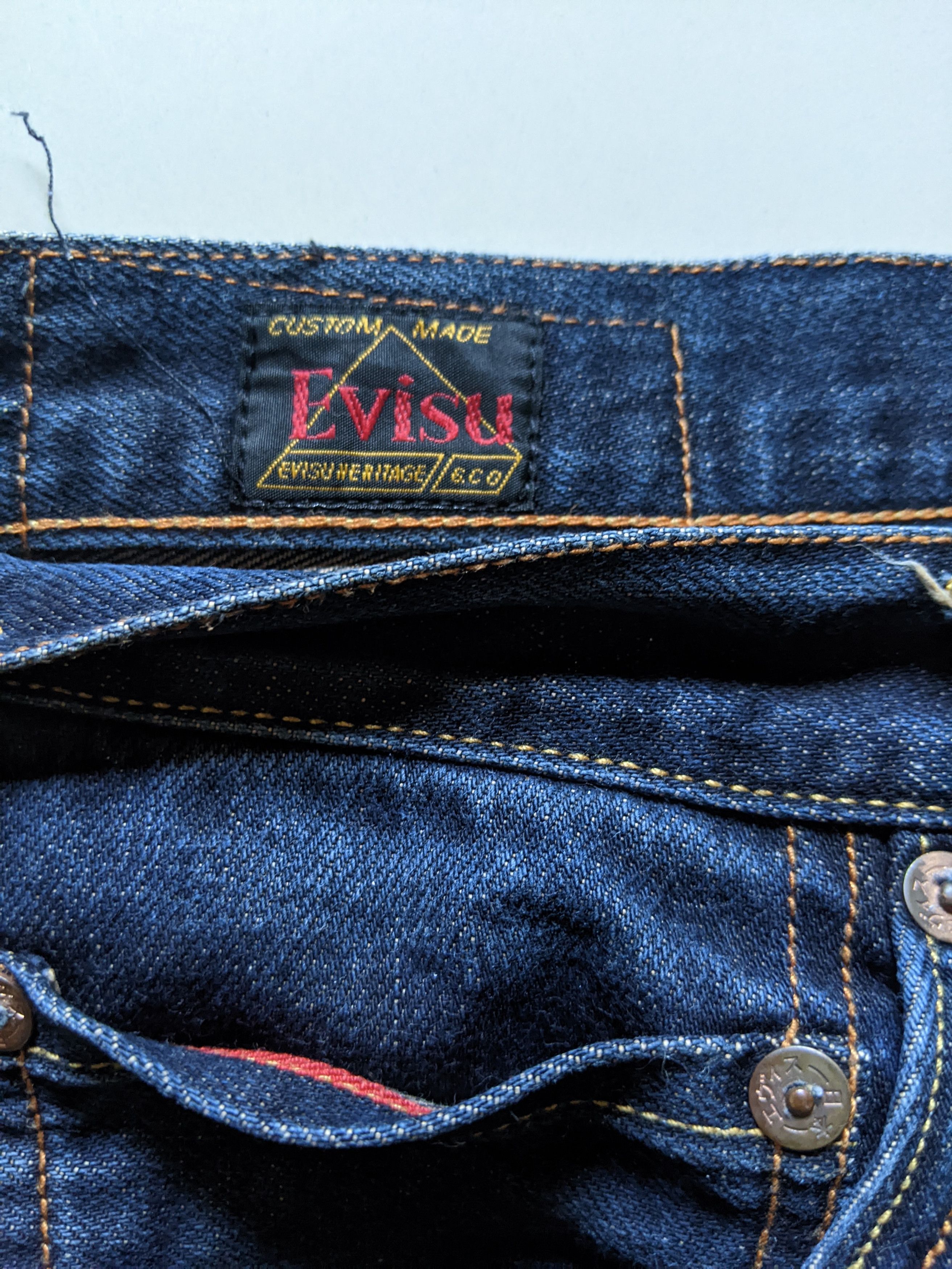 Evisu Evisu Before Anyone Selvedge Jeans Size US 36 / EU 52 - 7 Thumbnail