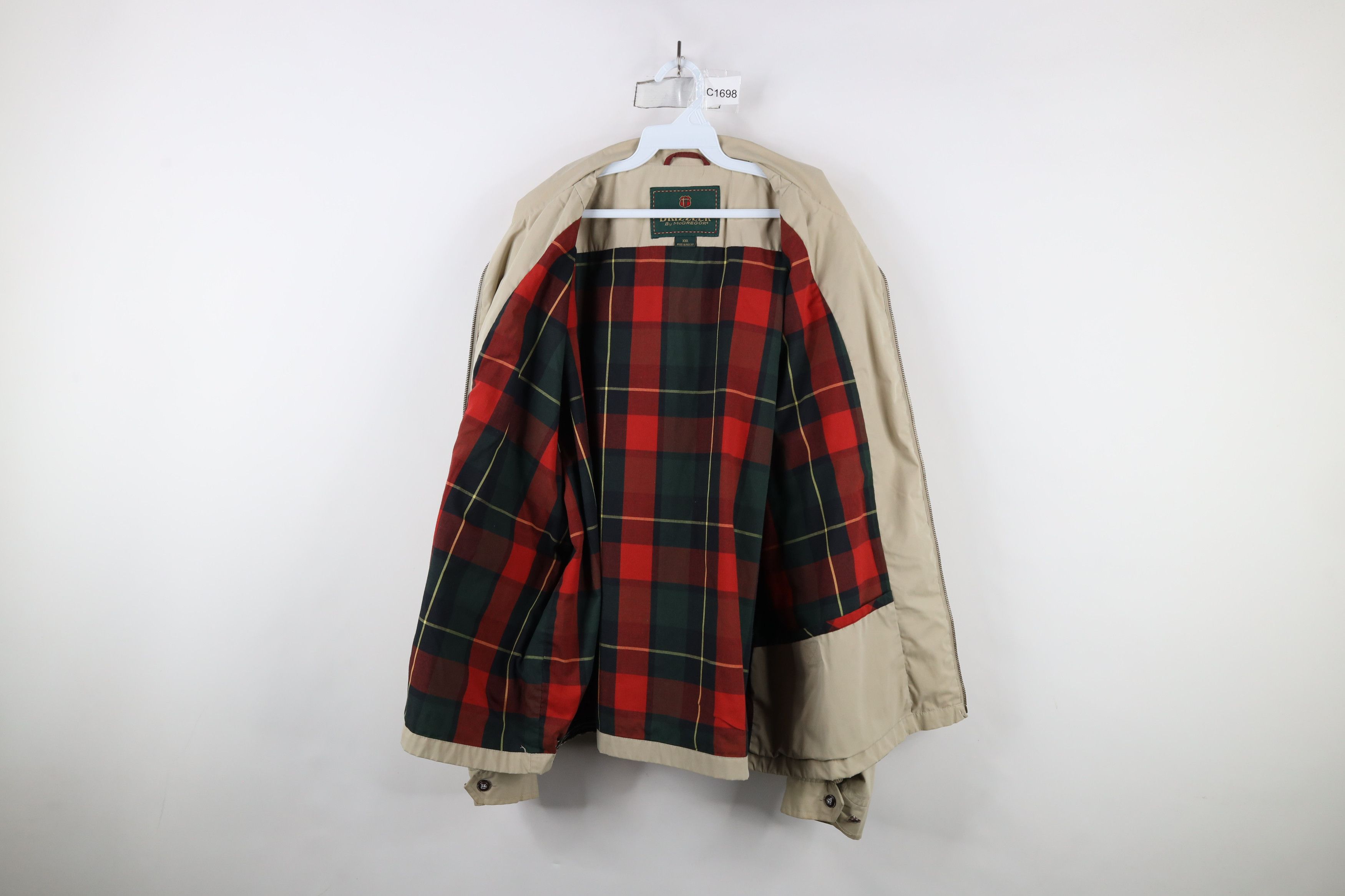 Vintage Vintage 90s McGregor Drizzler Lined Rain Bomber Jacket Size US XXL / EU 58 / 5 - 10 Thumbnail