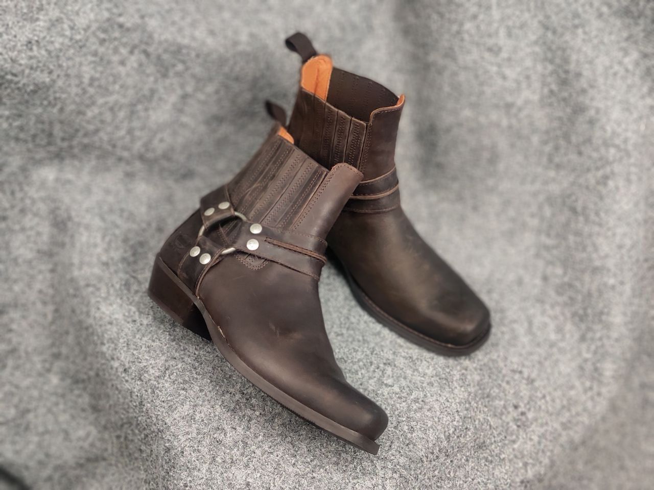 Dockers Dockers Vintage Leather Cowboy Ankle Boots Western Shoes Size US 9 / EU 42 - 4 Thumbnail