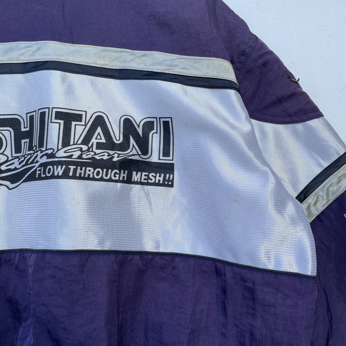 Kadoya 💥Vintage Kushitani Motorcycle Bomber Jacket Size US M / EU 48-50 / 2 - 7 Thumbnail