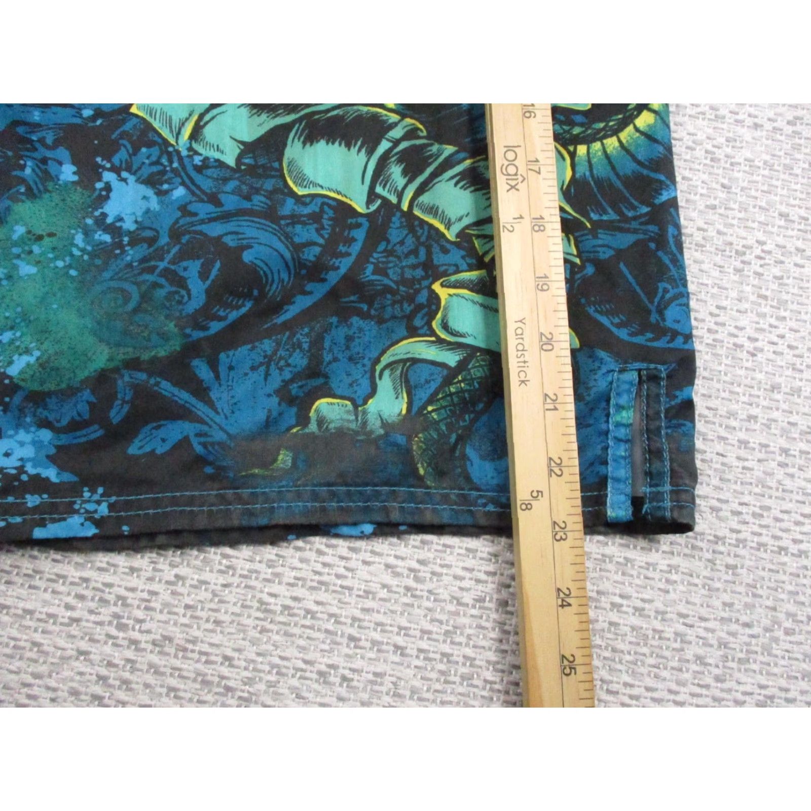 Vintage MMA Elite Board Shorts Mens XL Blue Black Cobra Graphic Quick Dry Beach Swim Trunks Size US 36 / EU 52 - 5 Thumbnail