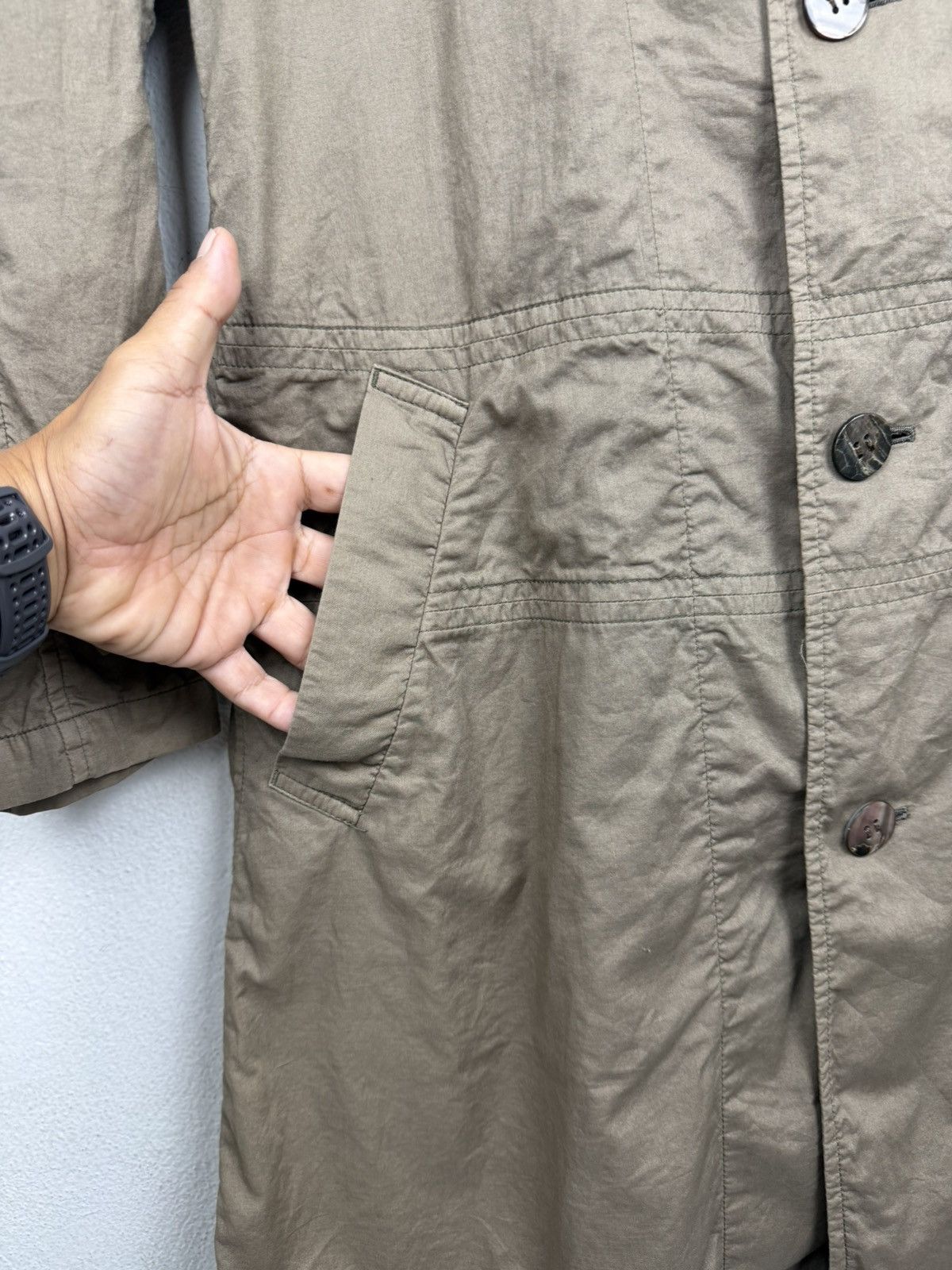 Issey Miyake Vintage Plantation Issey Miyake Parka / Trench Coat Size M / US 6-8 / IT 42-44 - 8 Thumbnail