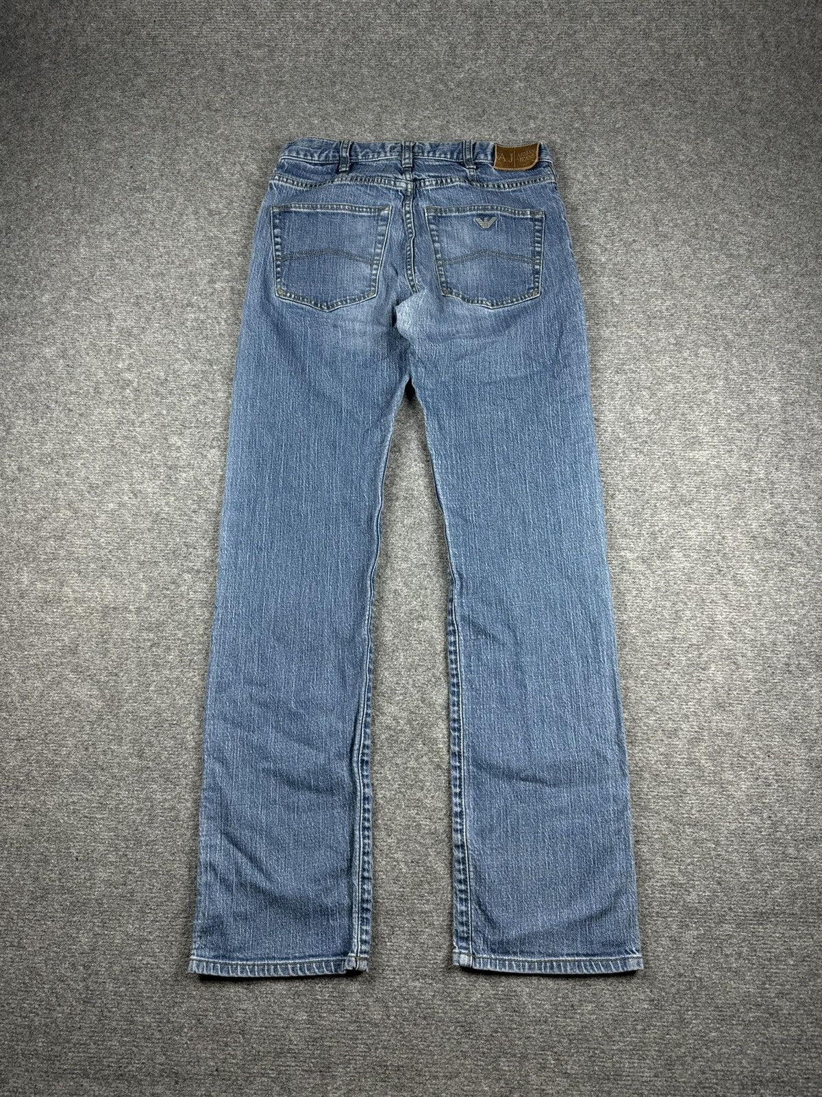 Armani × Vintage Vintage Armani straight fit denim jeans Size US 30 / EU 46 - 9 Thumbnail