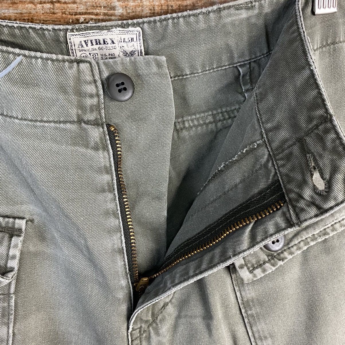 Avirex DL Avirex Green big pocket Cargo Multipocket Pants #C789 Size US 30 / EU 46 - 18 Thumbnail