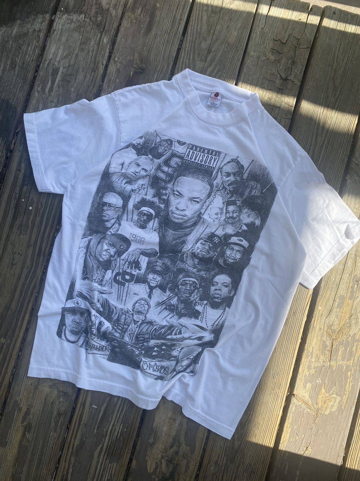 Rap Tees × Vintage Vintage Rap Tee Size US L / EU 52-54 / 3 - 2 Thumbnail