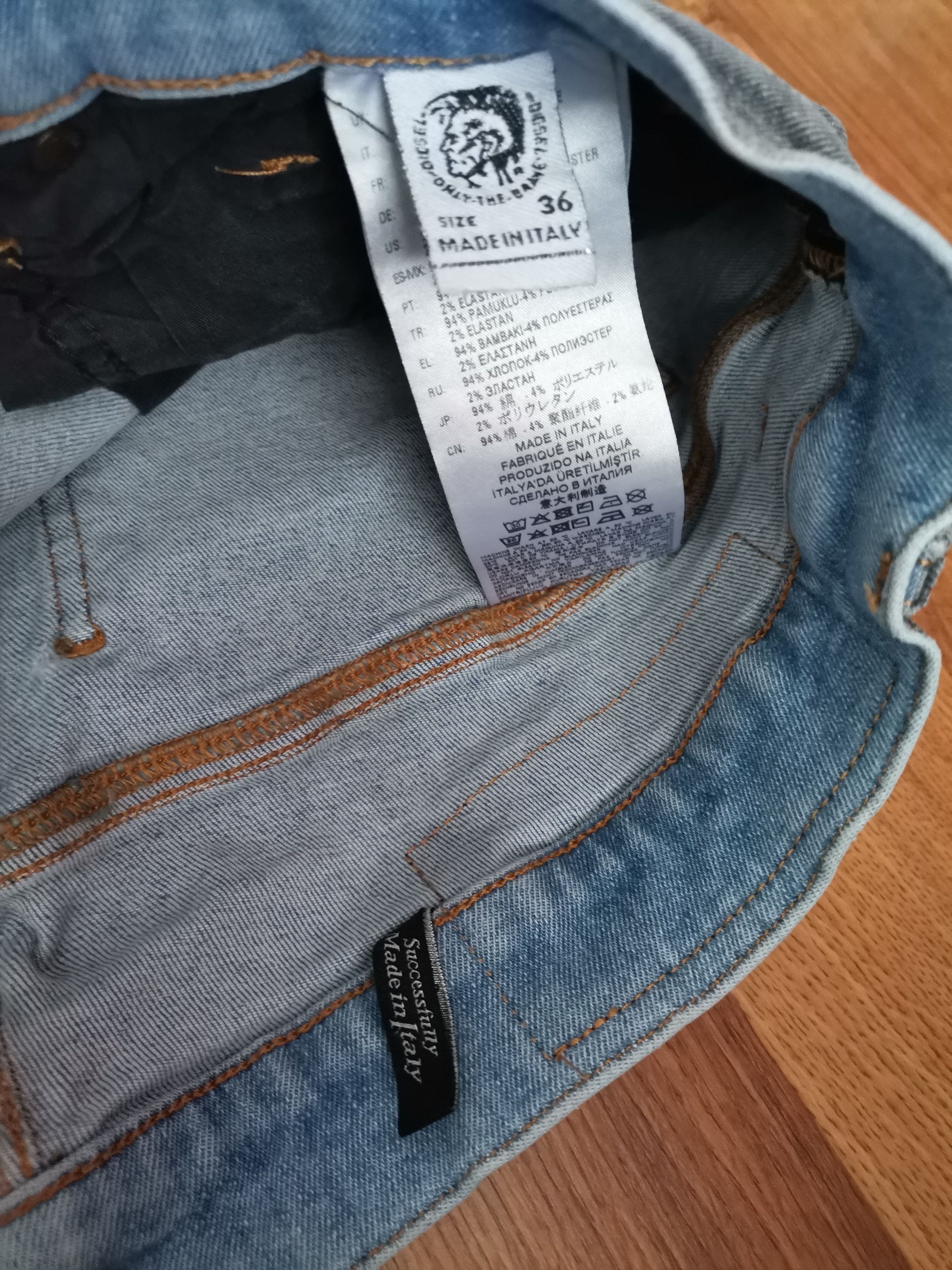 Diesel Diesel D-Istort-Sp1 Jeans Size US 36 / EU 52 - 3 Thumbnail