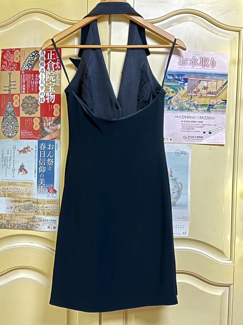 Kenzo KENZO Flowers and dew on the back of a black rayon dress Size XS / US 0-2 / IT 36-38 - 5 Thumbnail
