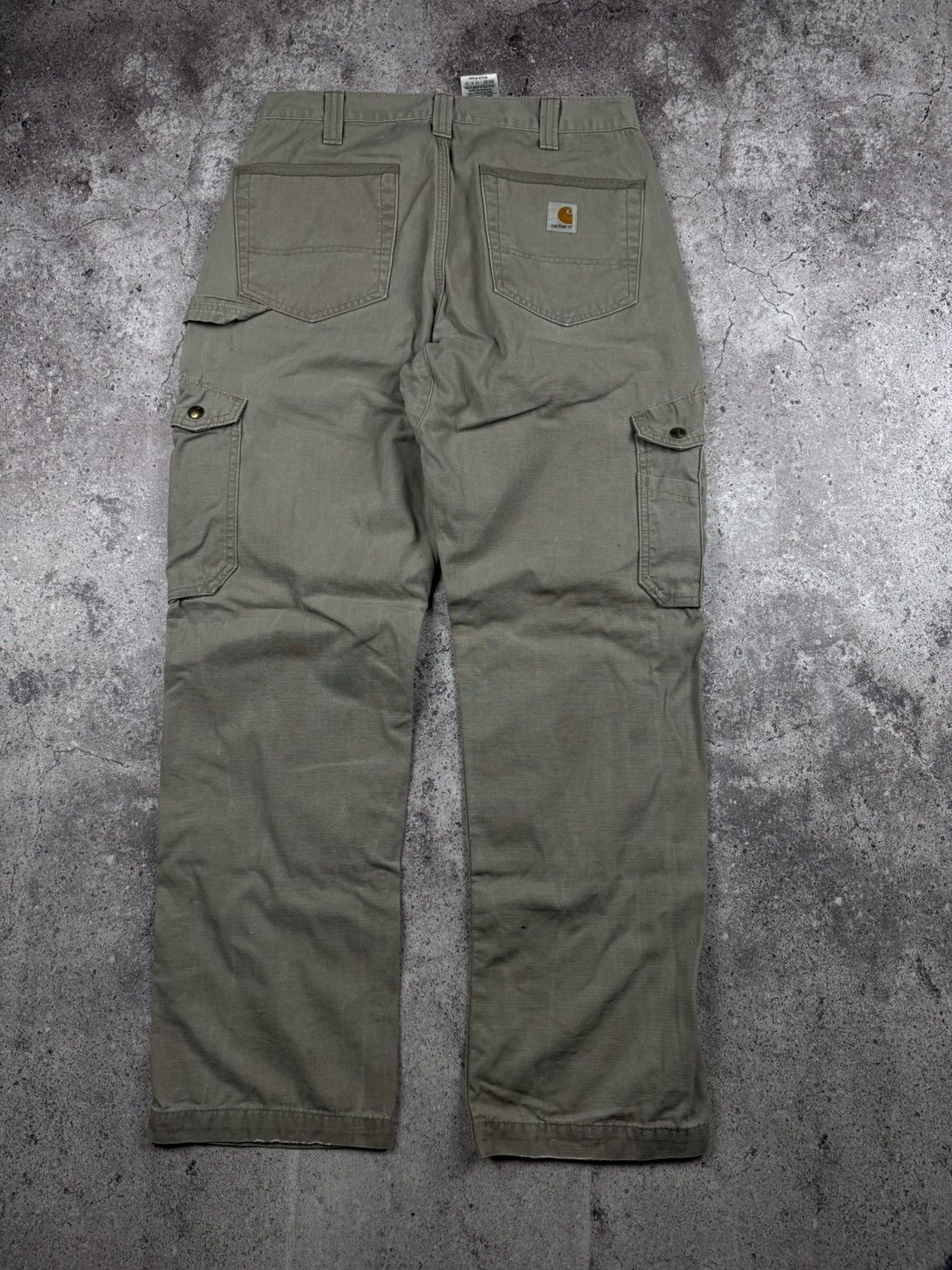 Carhartt 🟤Crazy Baggy Vintage Carhartt Double knee workwear pants🟤 Size US 32 / EU 48 - 8 Thumbnail