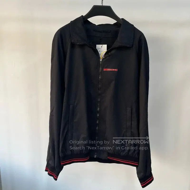Other Prada Black Cotton Sports Jacket for Men. Size US S / EU 44-46 / 1 - 1 Thumbnail