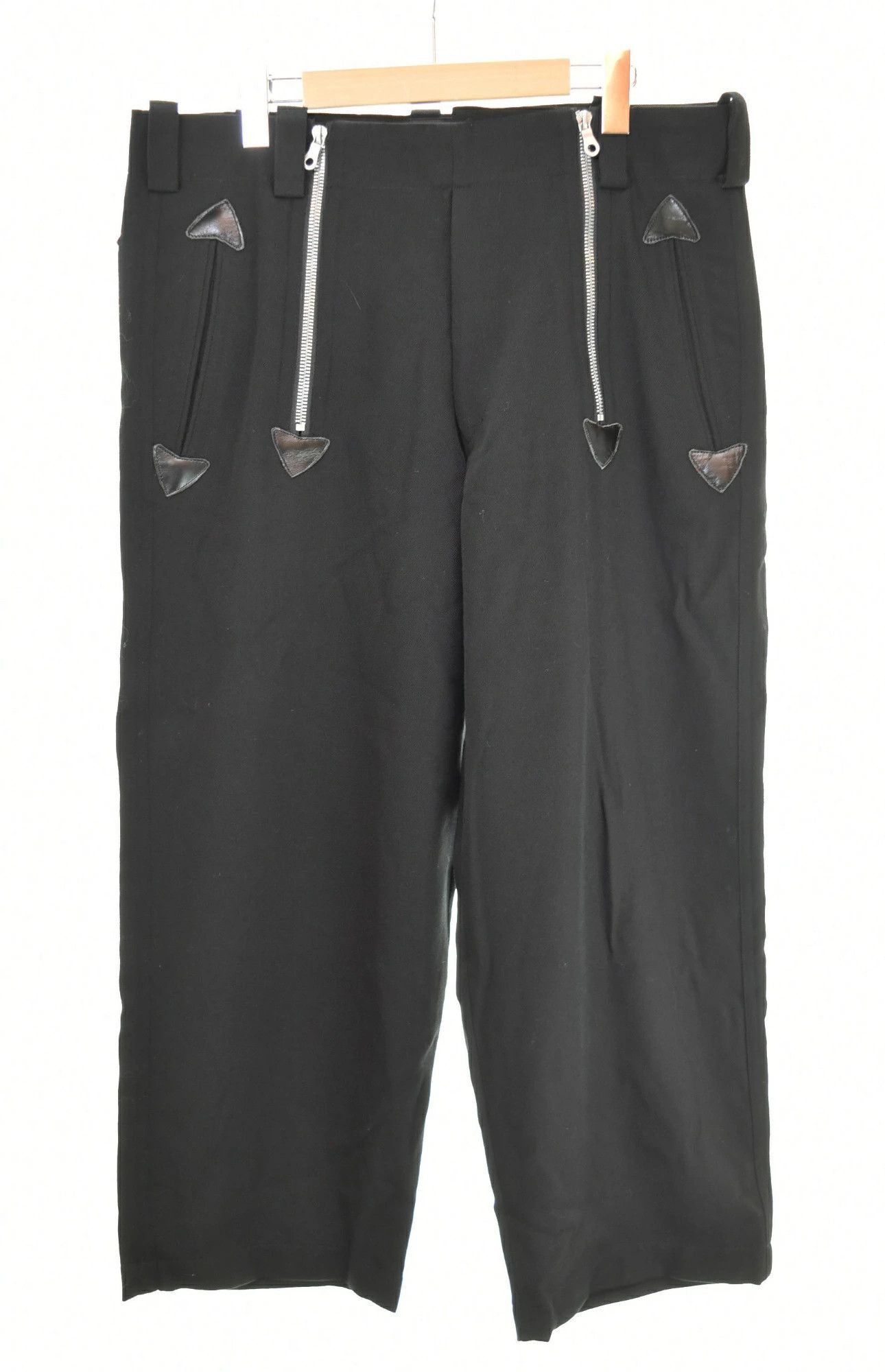 Yohji Yamamoto Yohji Yamamoto POUR HOMME 05AW Worsted rogger pants Size US 34 / EU 50 - 1 Thumbnail