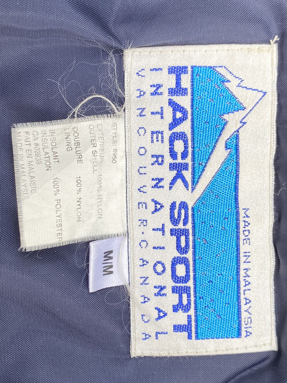 Vintage Vtg Hack Sport Vancouver Canada Down Jacket Zip Up Size US M / EU 48-50 / 2 - 12 Thumbnail