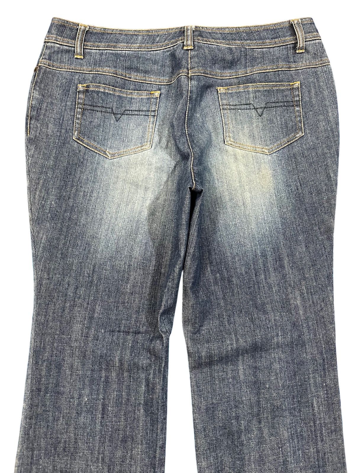 Vintage Vintage Christian Aujard Flare Bootcut Thight Ass Denim Size US 34 / EU 50 - 7 Thumbnail