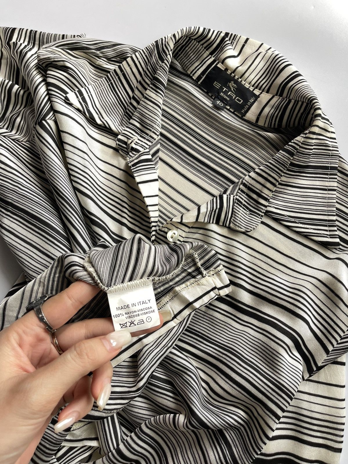 Etro Etro Milano rayon polo body dress Size M / US 6-8 / IT 42-44 - 3 Thumbnail
