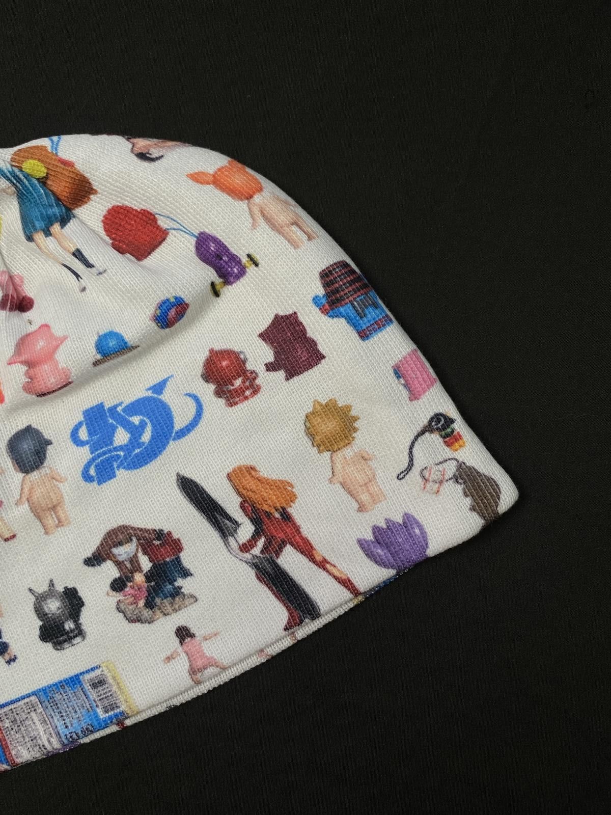Japanese Brand Rare b.Eautiful x Yumin Ha Toys No Cuff Knit Beanie Hats OS Size ONE SIZE - 5 Thumbnail
