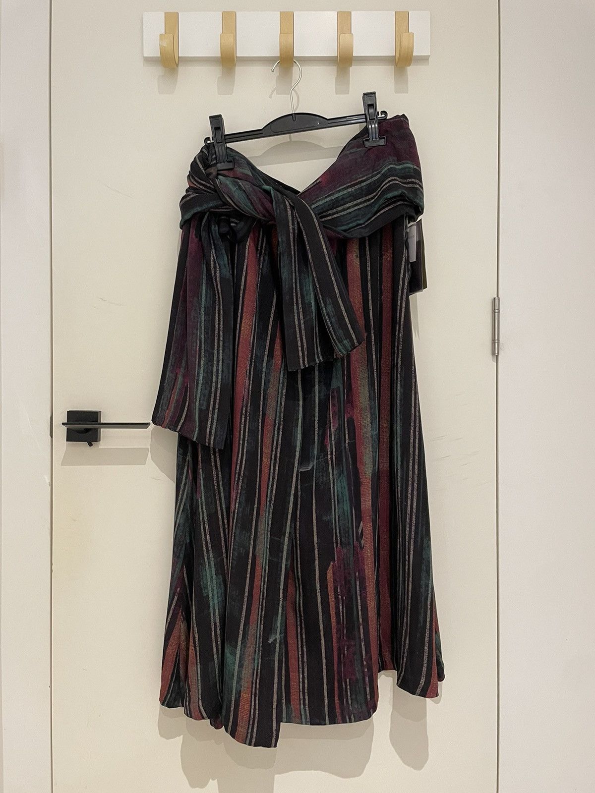 Yohji Yamamoto 23AW Silk Ethnic Skirt Size US 32 / EU 48 - 1 Thumbnail