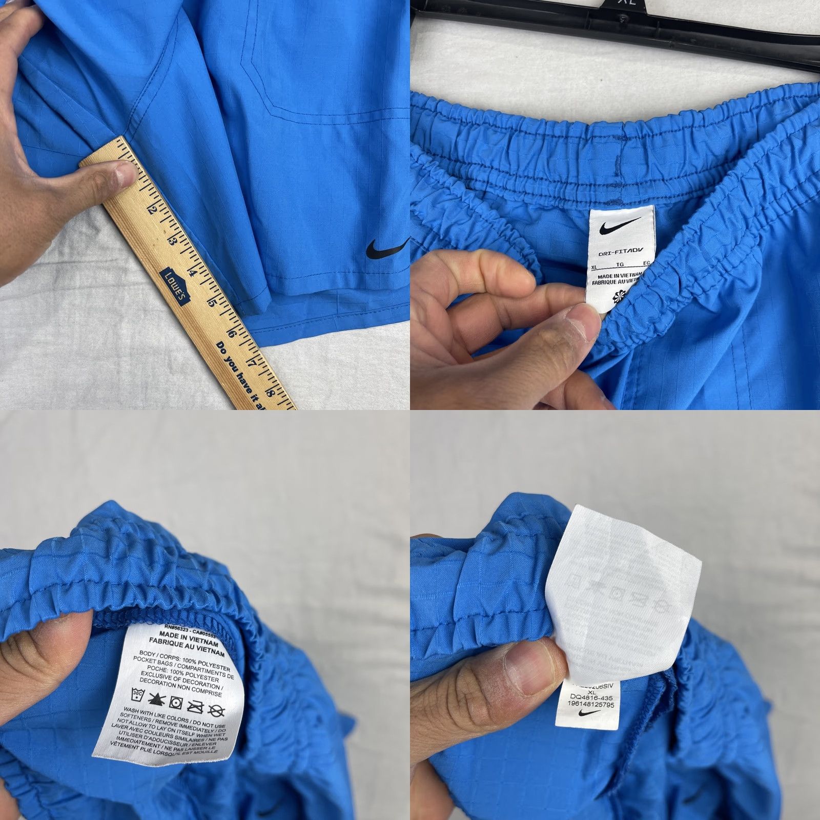 Nike Nike Shorts Mens XL Dri FIT APS Versatile Blue Gym Run Cargo Size US 32 / EU 48 - 8 Thumbnail