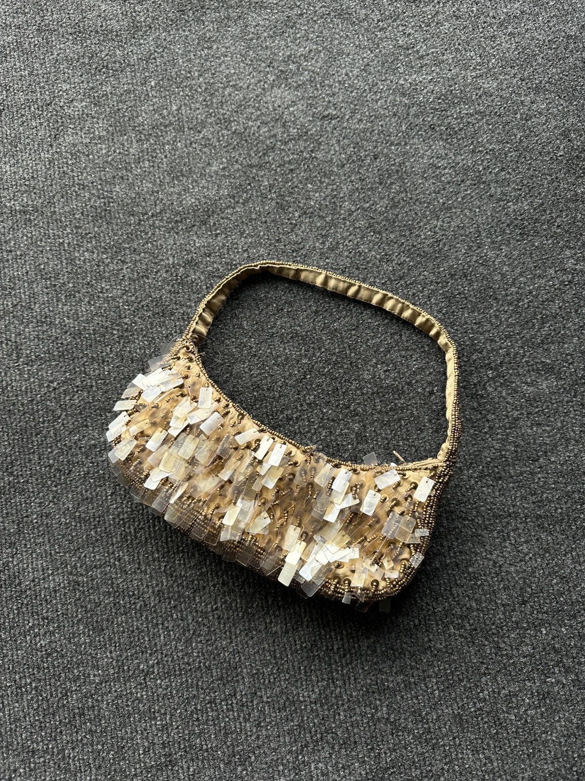 Other 🚨Y2K AVANT-GARDE 🚨mesh silver Japan style hand bag Y2K 90s Size ONE SIZE - 1 Thumbnail