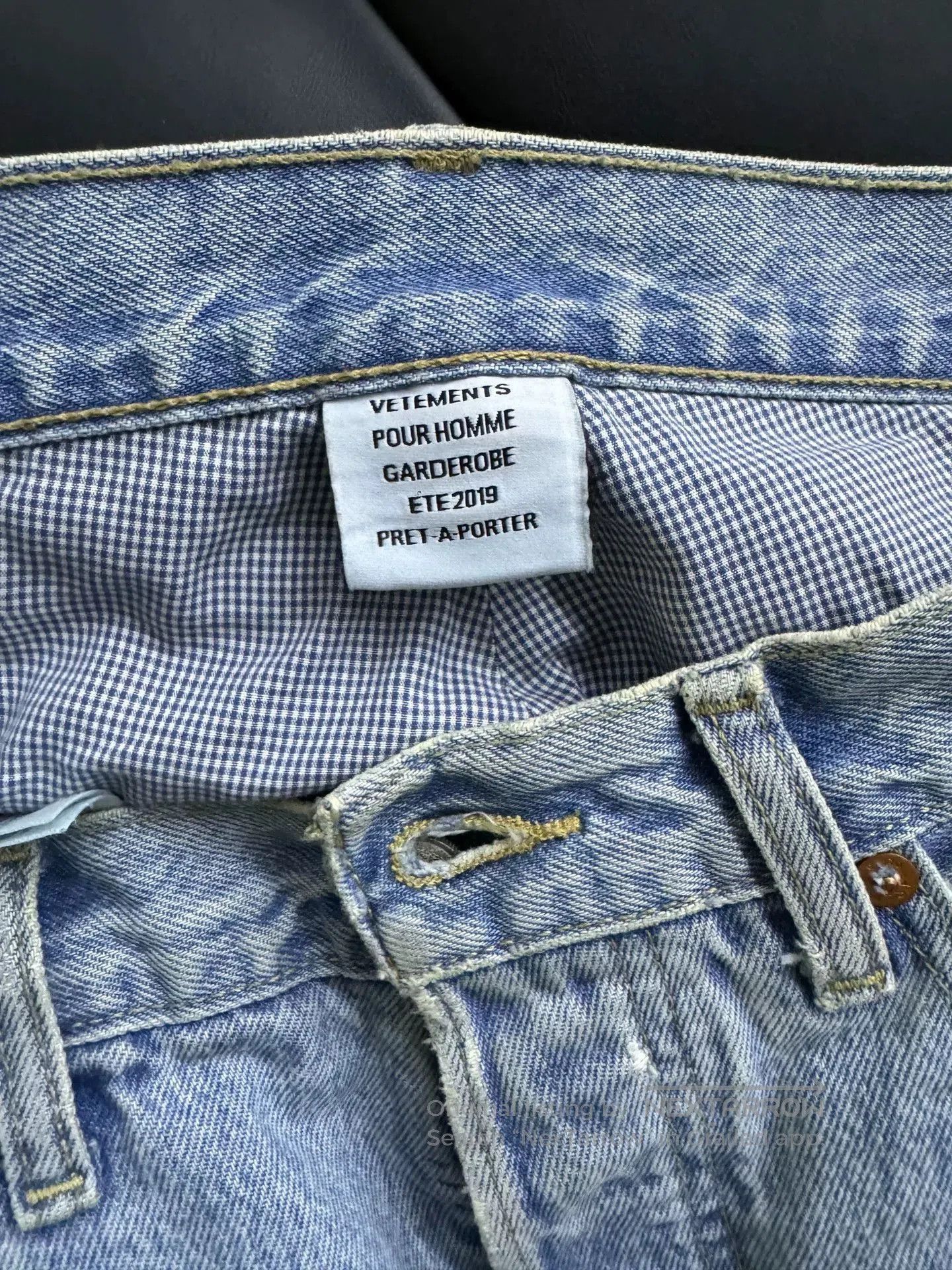 Vetements Vetements Denim with Distressed Details. Size US 28 / EU 44 - 5 Thumbnail