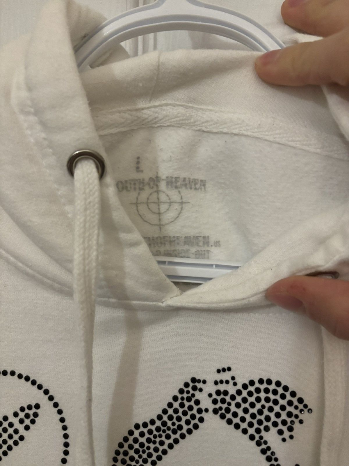 Japanese Brand × Vintage South of heaven rhinestone hoodie Size US L / EU 52-54 / 3 - 2 Thumbnail