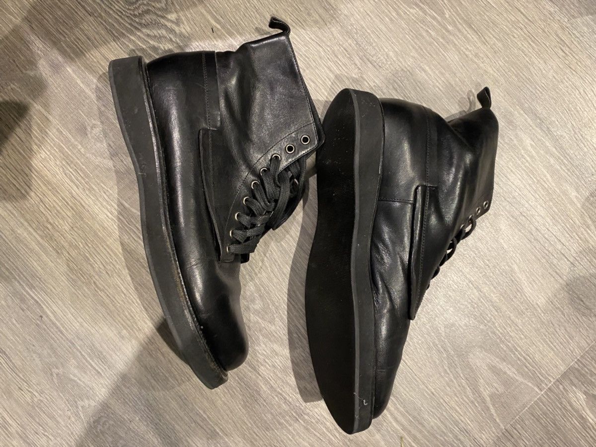 Damir Doma Damir Doma black leather boots EU43 Size US 9 / EU 42 - 1 Thumbnail