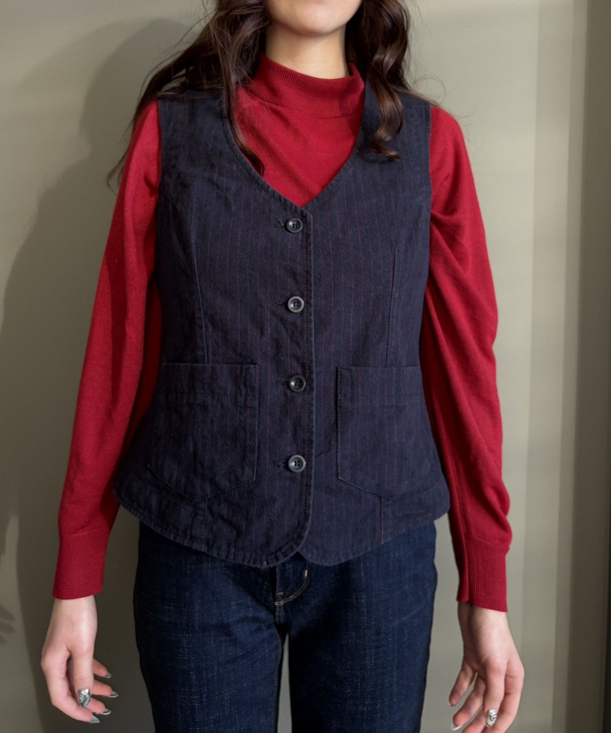 Captain Santors Captain Santors W-7702 Brushed Cotton Heritage Workwear Vest Size M / US 6-8 / IT 42-44 - 21 Thumbnail