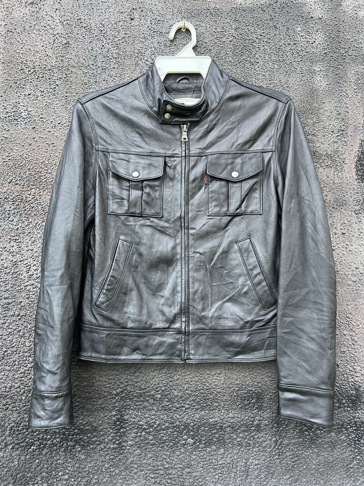 Levi's Lether Jacket Levis Size S / US 4 / IT 40 - 1 Thumbnail