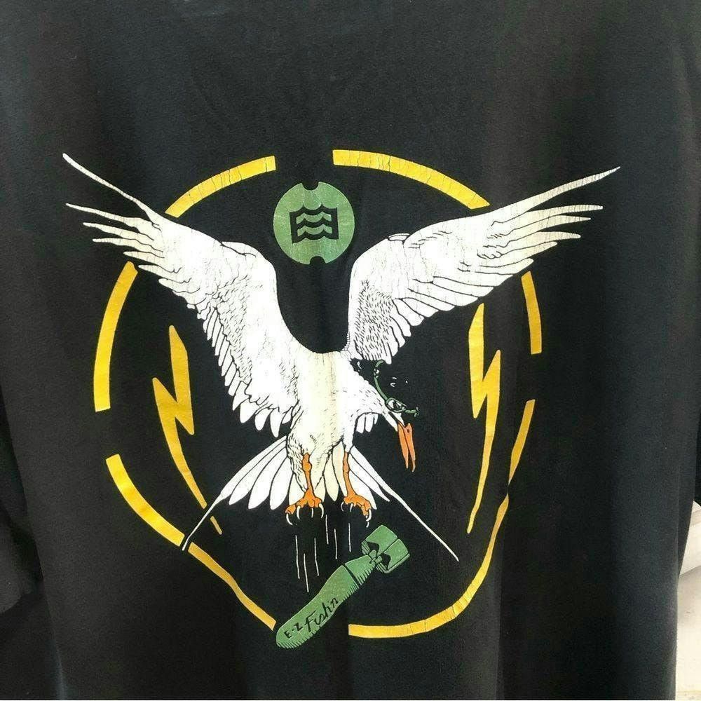 Other 1997 Coastal Division Army eagle black cotton t-shirt XL Size US XL / EU 56 / 4 - 3 Thumbnail