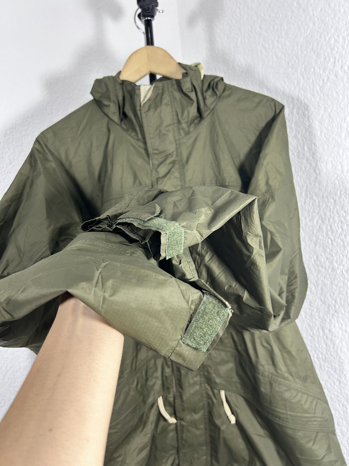 Patagonia × Vintage PATAGONIA RAIN JACKET VINTAGE SP2001 GREEN OLIVE Size US L / EU 52-54 / 3 - 4 Thumbnail