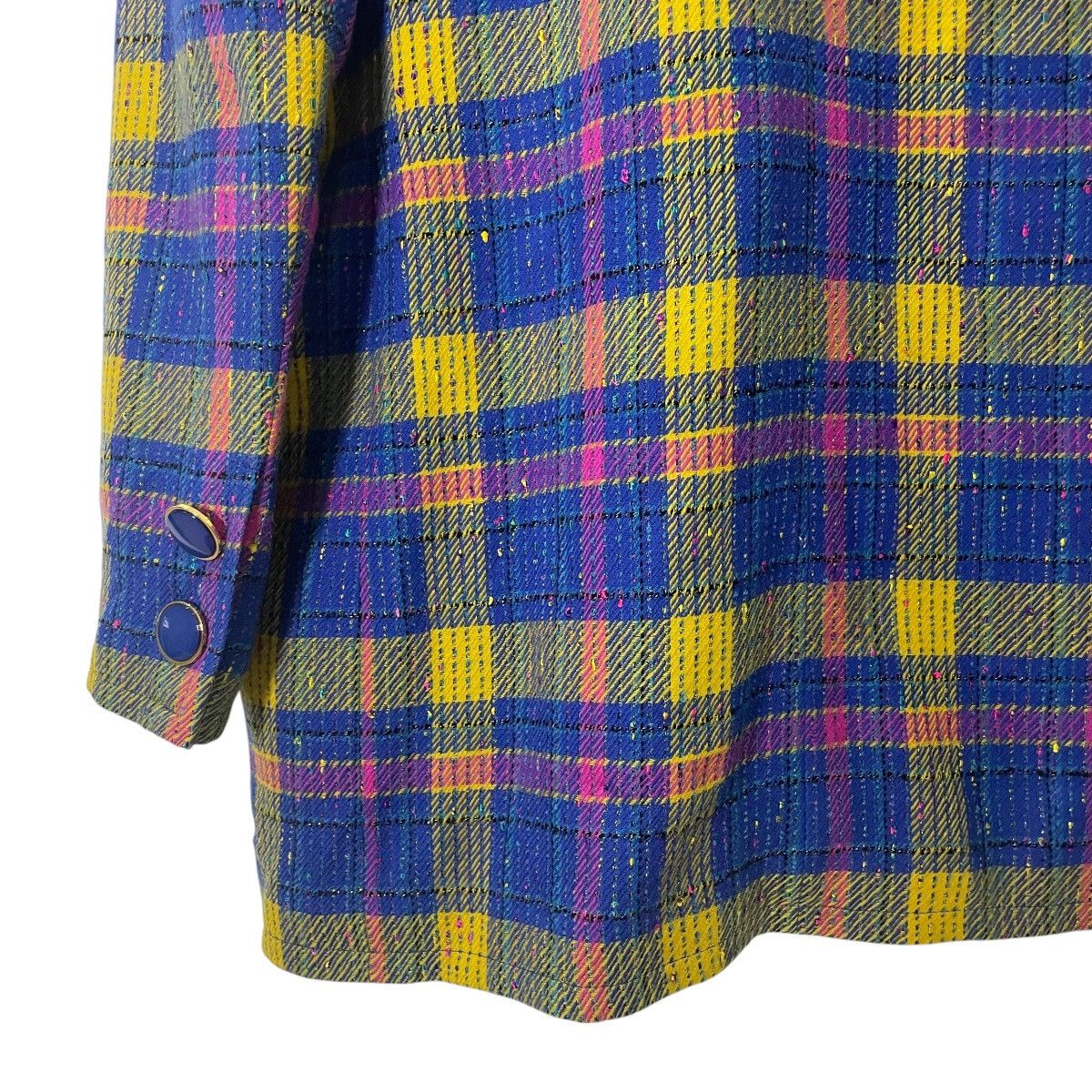 Givenchy Vintage Givenchy Glamour Tweed Jacket Size XXL / US 16-18 / IT 52-54 - 11 Thumbnail