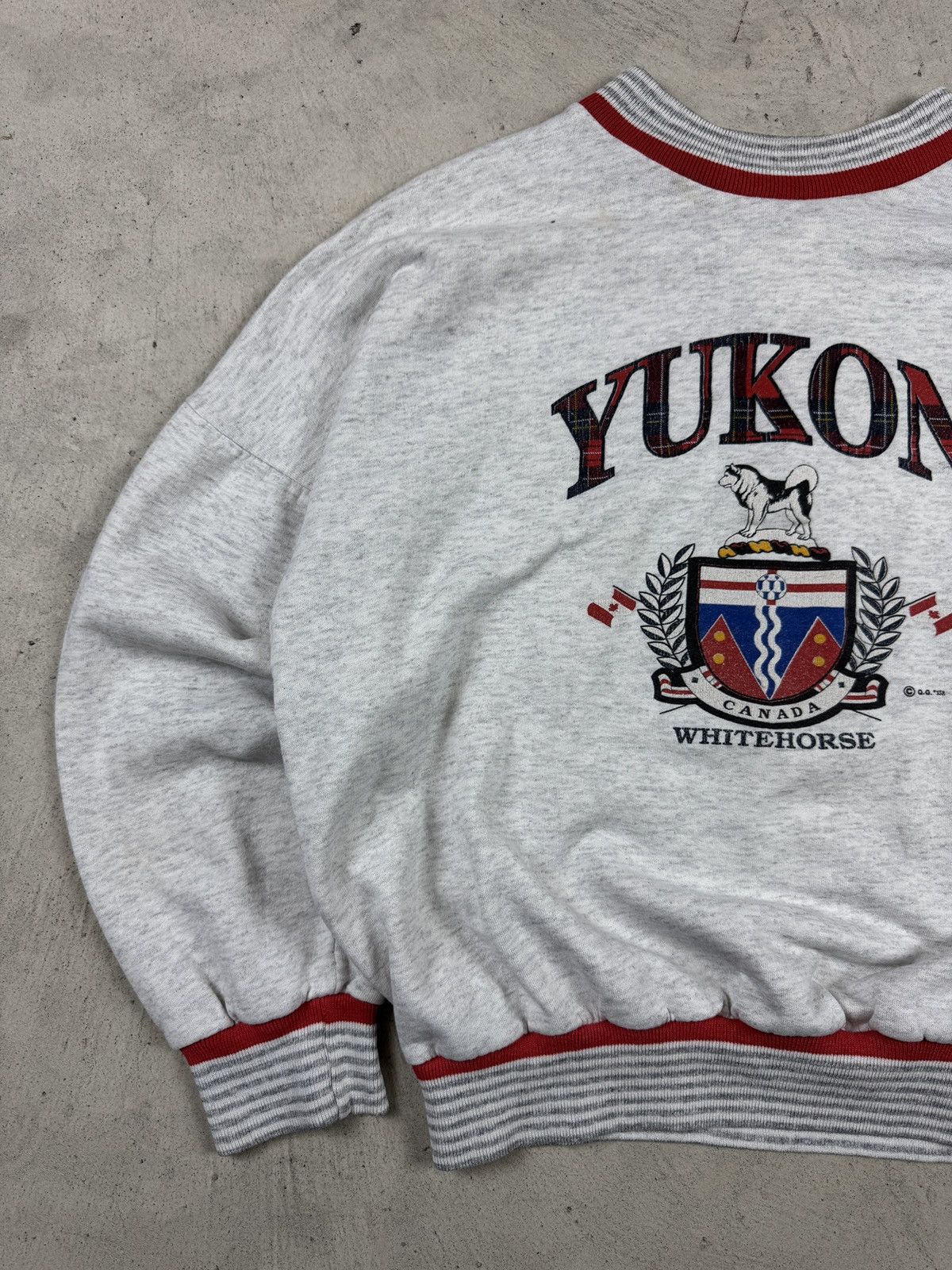 Vintage 1990’s Yukon Whitehorse Crewneck Size US S / EU 44-46 / 1 - 3 Thumbnail
