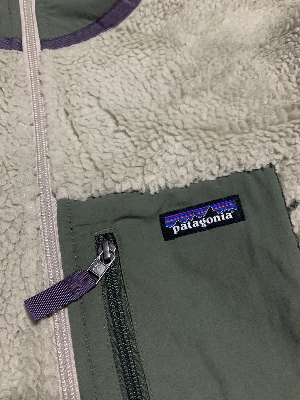 Patagonia Vintage PATAGONIA Retro Deep Pile Sherpa Jacket Size US S / EU 44-46 / 1 - 3 Thumbnail