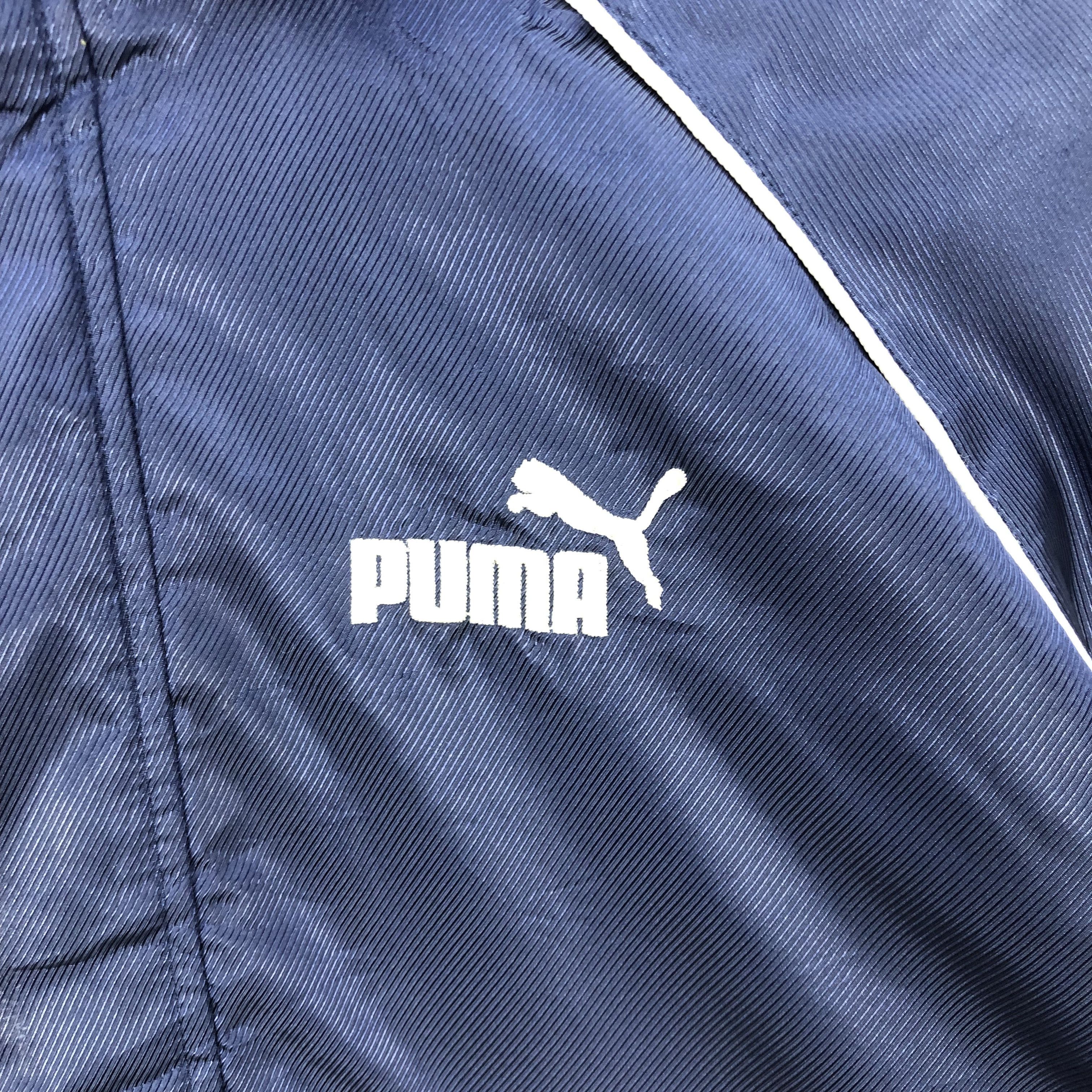 Puma Vintage Puma Coach Zipper Hoodie Side Tape Jacket Size US L / EU 52-54 / 3 - 7 Thumbnail