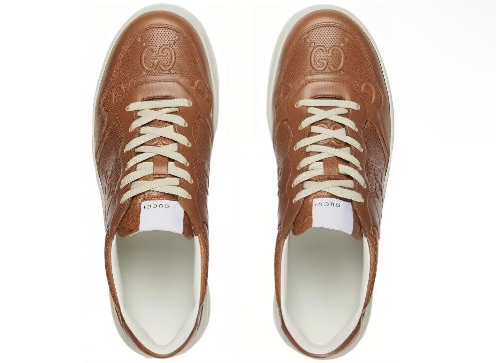 Gucci Gucci GG Logo Embossed Sneaker Size US 12 / EU 45 - 4 Thumbnail