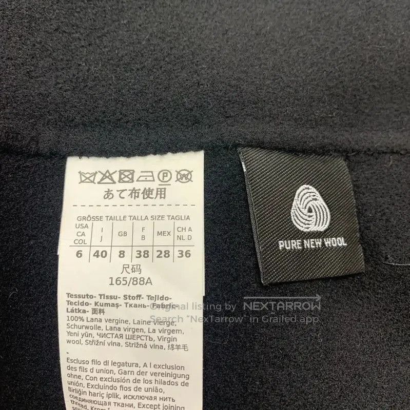 Max Mara MaxMara Stylish Black Women's Coat . Size M / US 6-8 / IT 42-44 - 6 Thumbnail