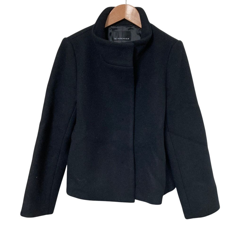 Other Other M-PREMIER Lamb Melton Short Coat Textile Outerwear A238-008 DUTY FREE for USA Size ONE SIZE - 1 Thumbnail