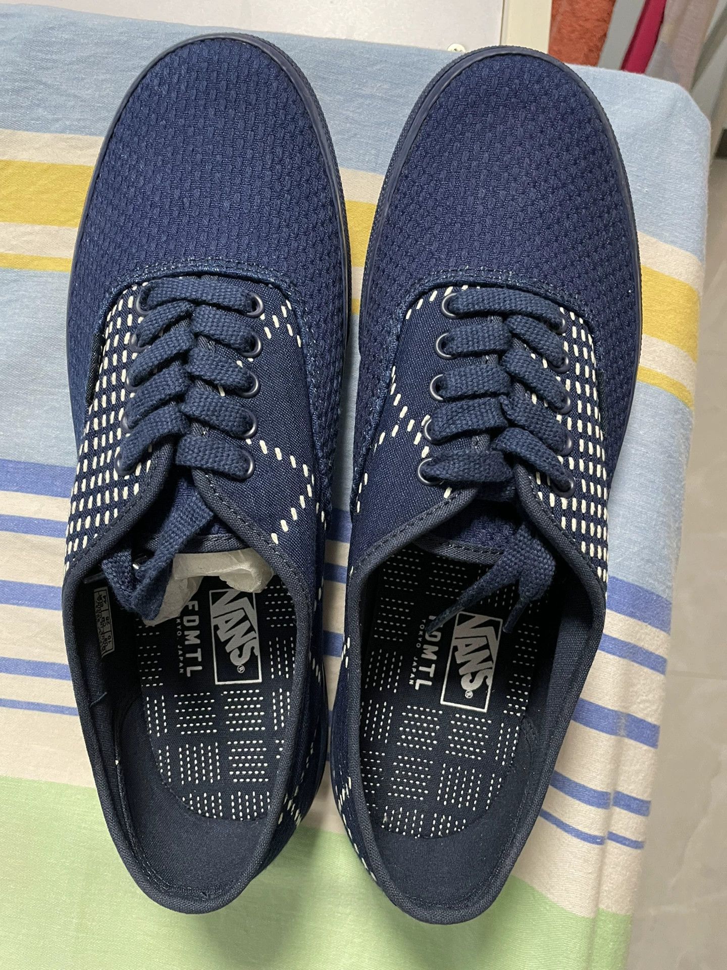 Vans VANS FDMTL x AUTHENTIC刺子 New no tags 44 Unique Size US 10 / EU 43 - 1 Thumbnail