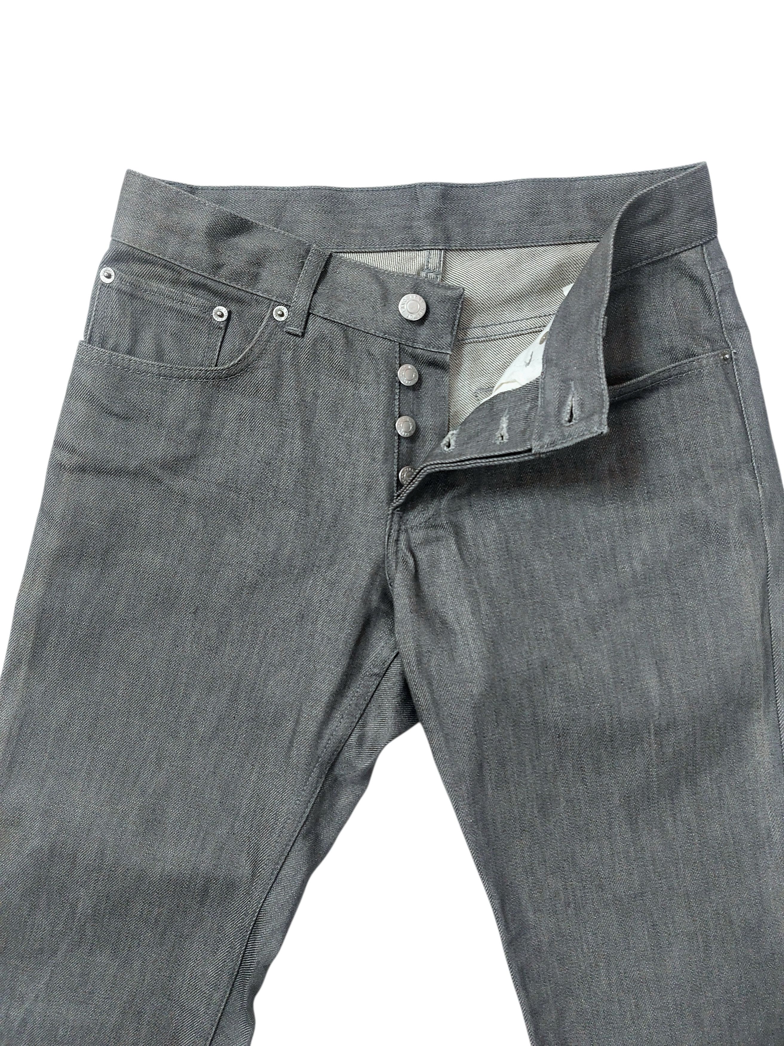 Helmut Lang Helmut Lang Treated Raw Denim Low Waist Contour Fit Size US 29 - 8 Thumbnail