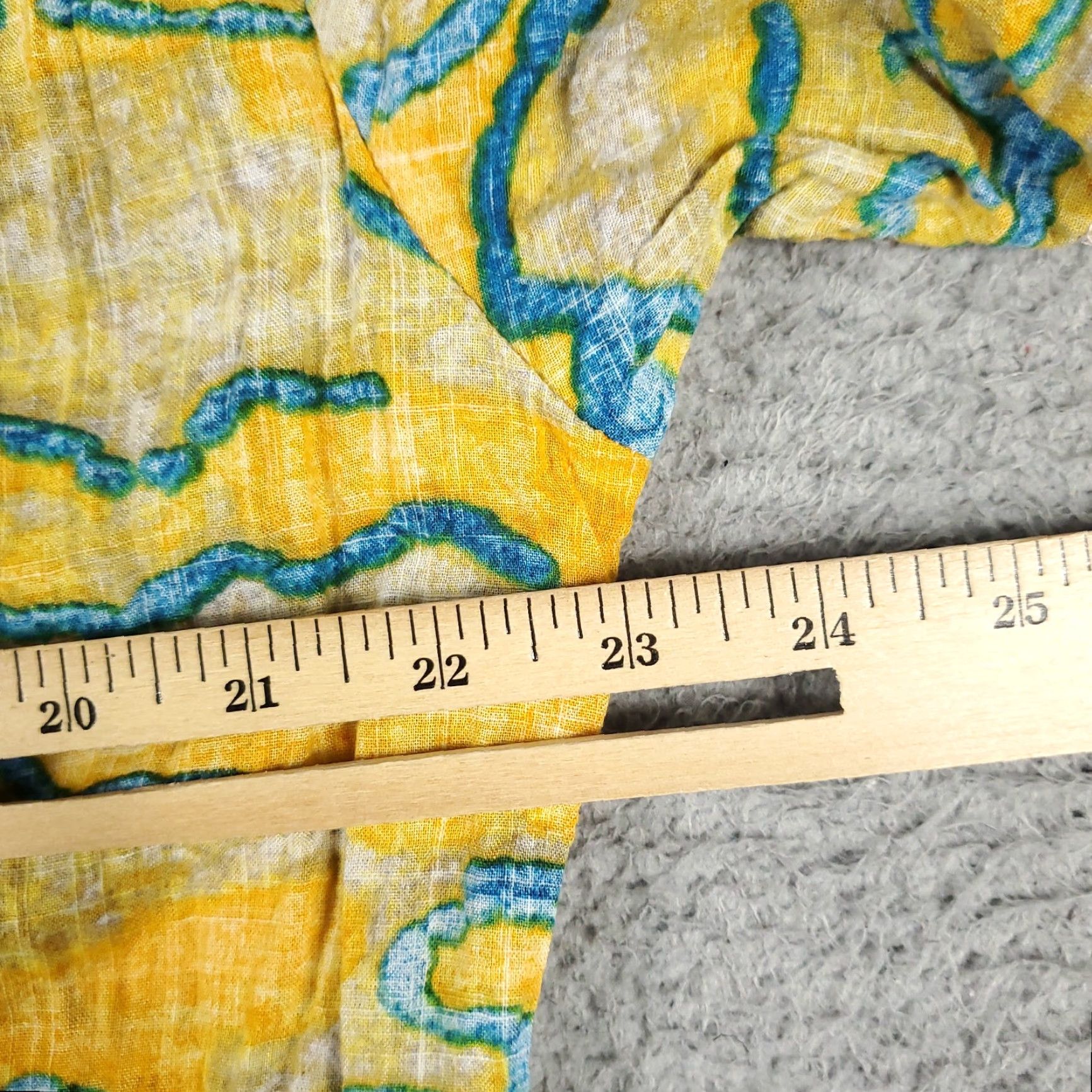 Vintage Vatpave Shirt Mens L Blue Striped Button-Up Collared Short Sleeve Casual Size US L / EU 52-54 / 3 - 6 Thumbnail