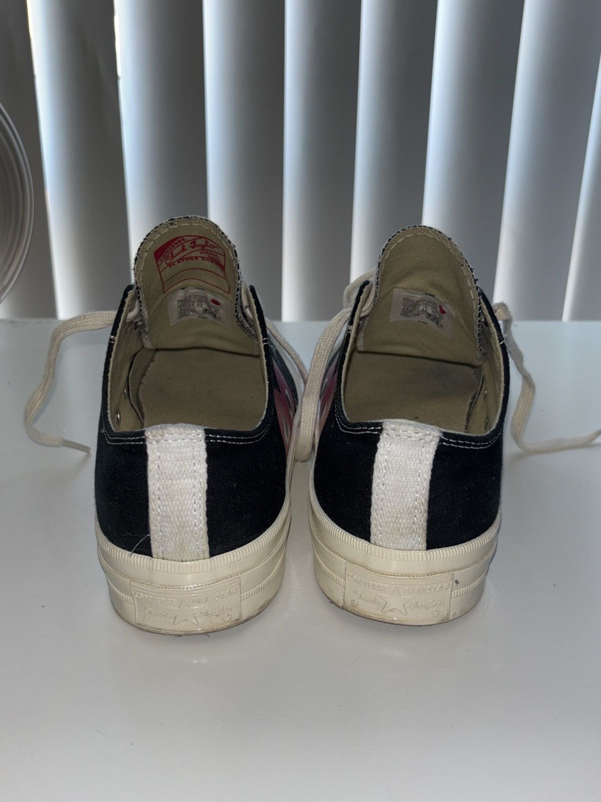 CDG by Comme des Garcons CDG PLAY x Converse Chuck 70 Low White – UK 8.5 Size US 8.5 / EU 41-42 - 6 Thumbnail