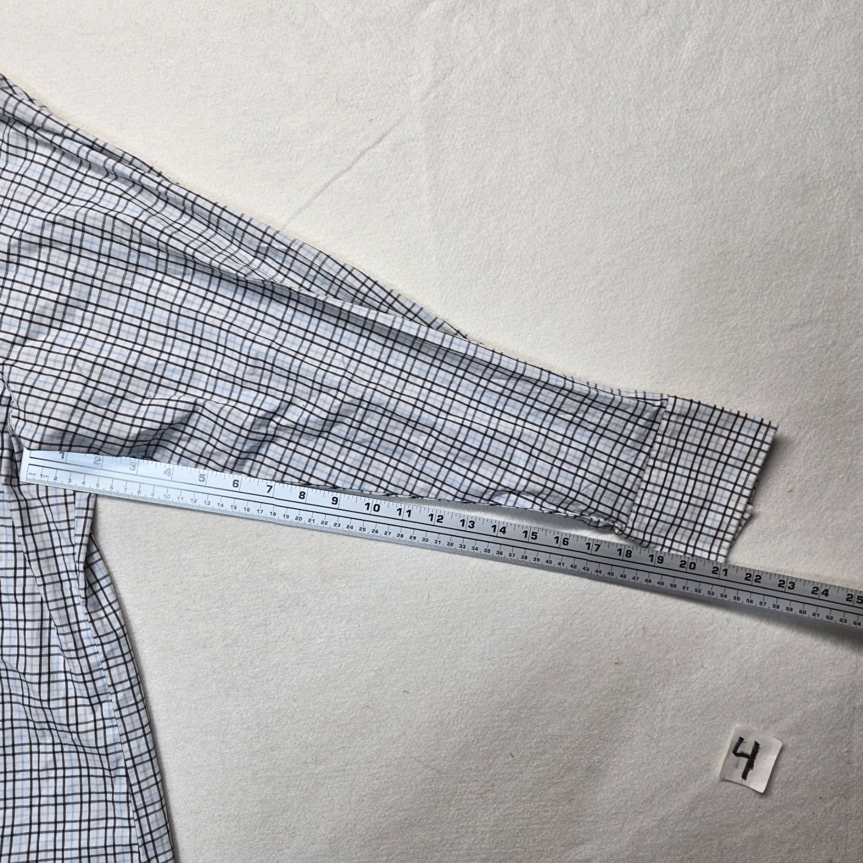 Wrangler Wrangler Button-Up Shirt Blue Plaid Cowboy Western Mens 2XL Size US XXL / EU 58 / 5 - 6 Thumbnail