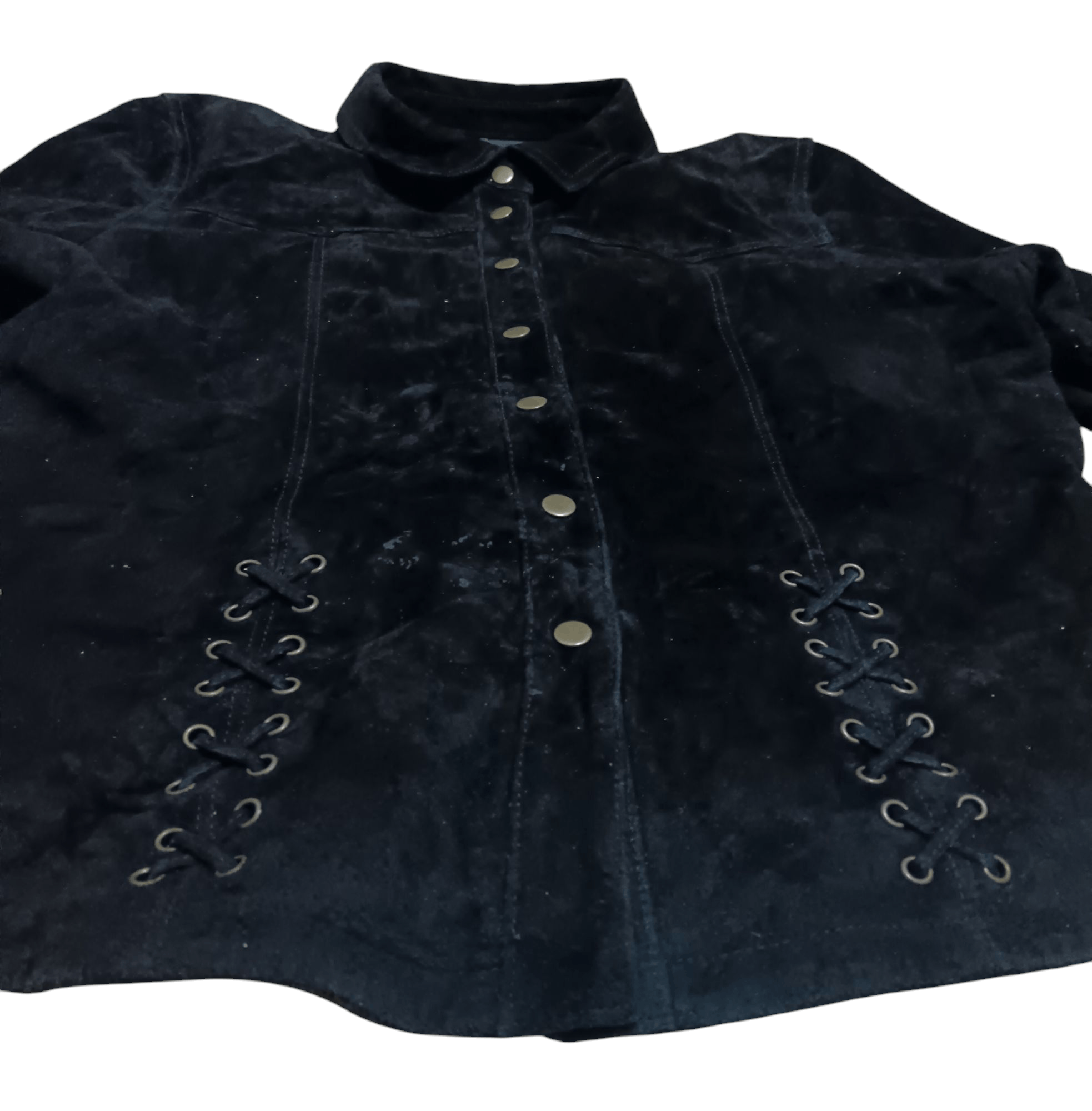 Genuine Leather × Japanese Brand VIVIEN SPORTS ROCK STYLE SUEDE LEATHER JACKET Size M / US 6-8 / IT 42-44 - 2 Thumbnail