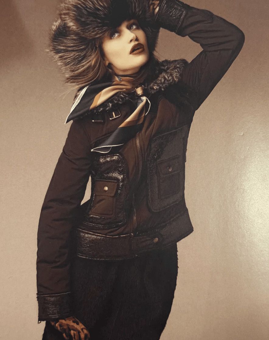 Dolce & Gabbana FW2009 Dolce & Gabbana Hybrid Nylon Shearling Black Jacket Size XS / US 0-2 / IT 36-38 - 3 Thumbnail