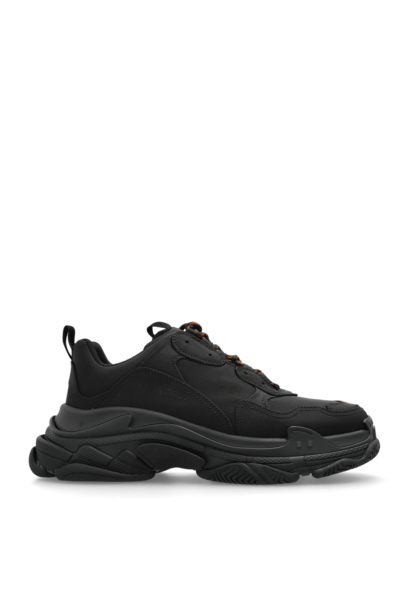 Balenciaga o1tr1nto0326 Triple S Sport Nylon Sneakers in Black Size US 8 / EU 41 - 1 Thumbnail
