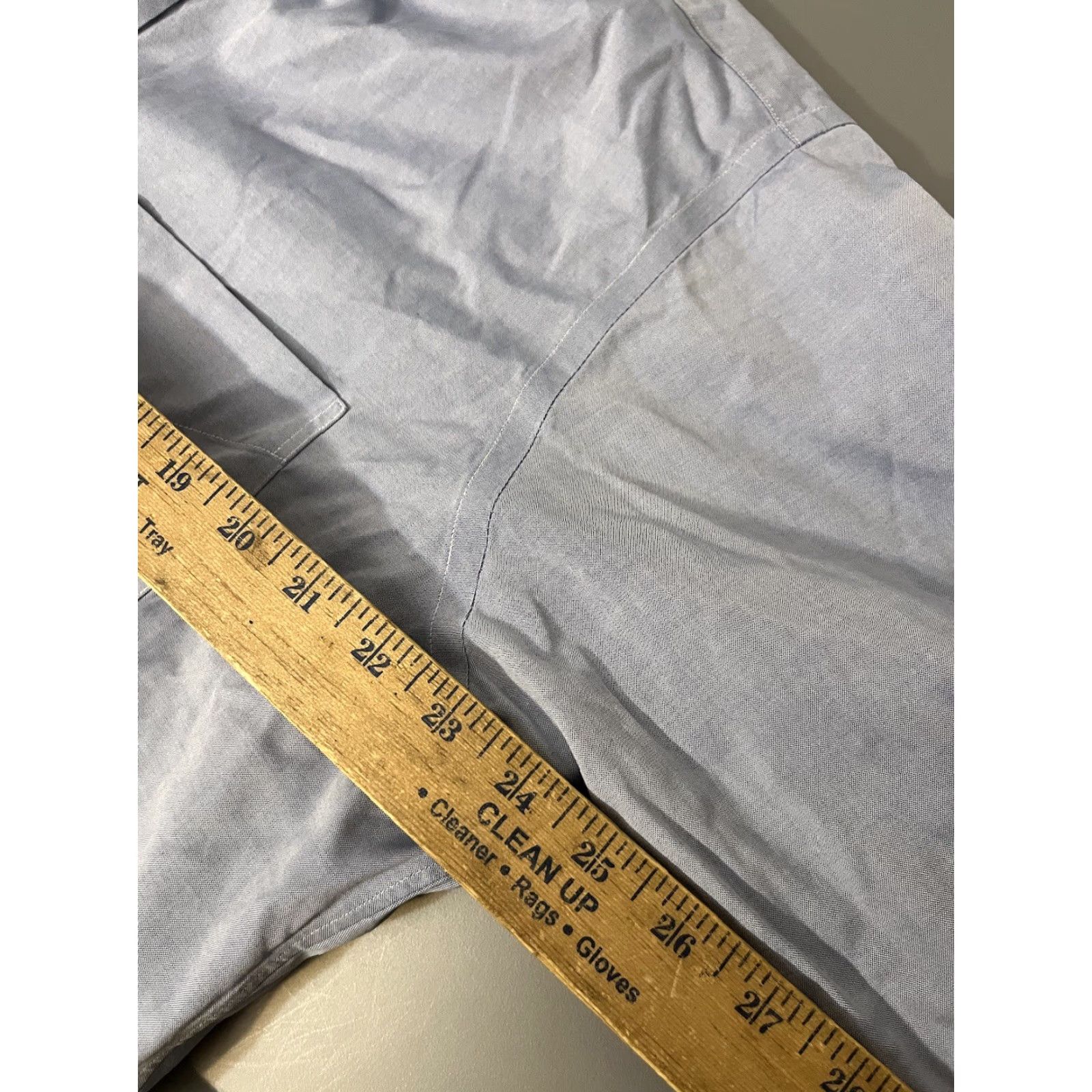 Brooks Brothers VINTAGE Brooks Brothers Shirt Mens 16-36 Brooksease Non Iron Button Up Blue Long Sleeve Size US L / EU 52-54 / 3 - 5 Thumbnail