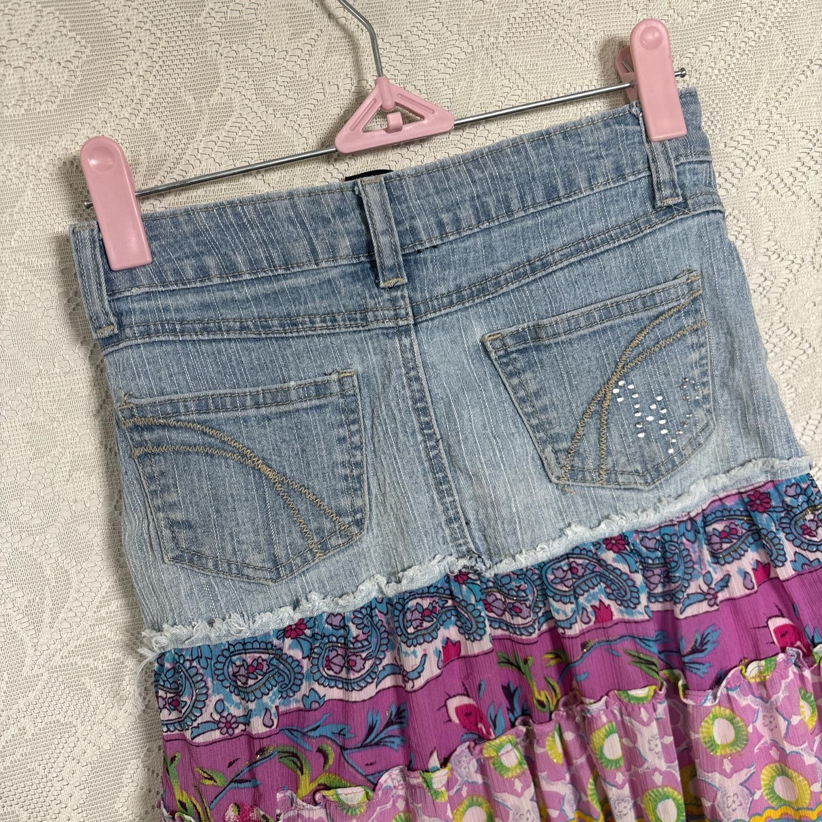 Other y2k girls fairy core midi skirt Size 24" / US 00 / IT 34 - 4 Thumbnail