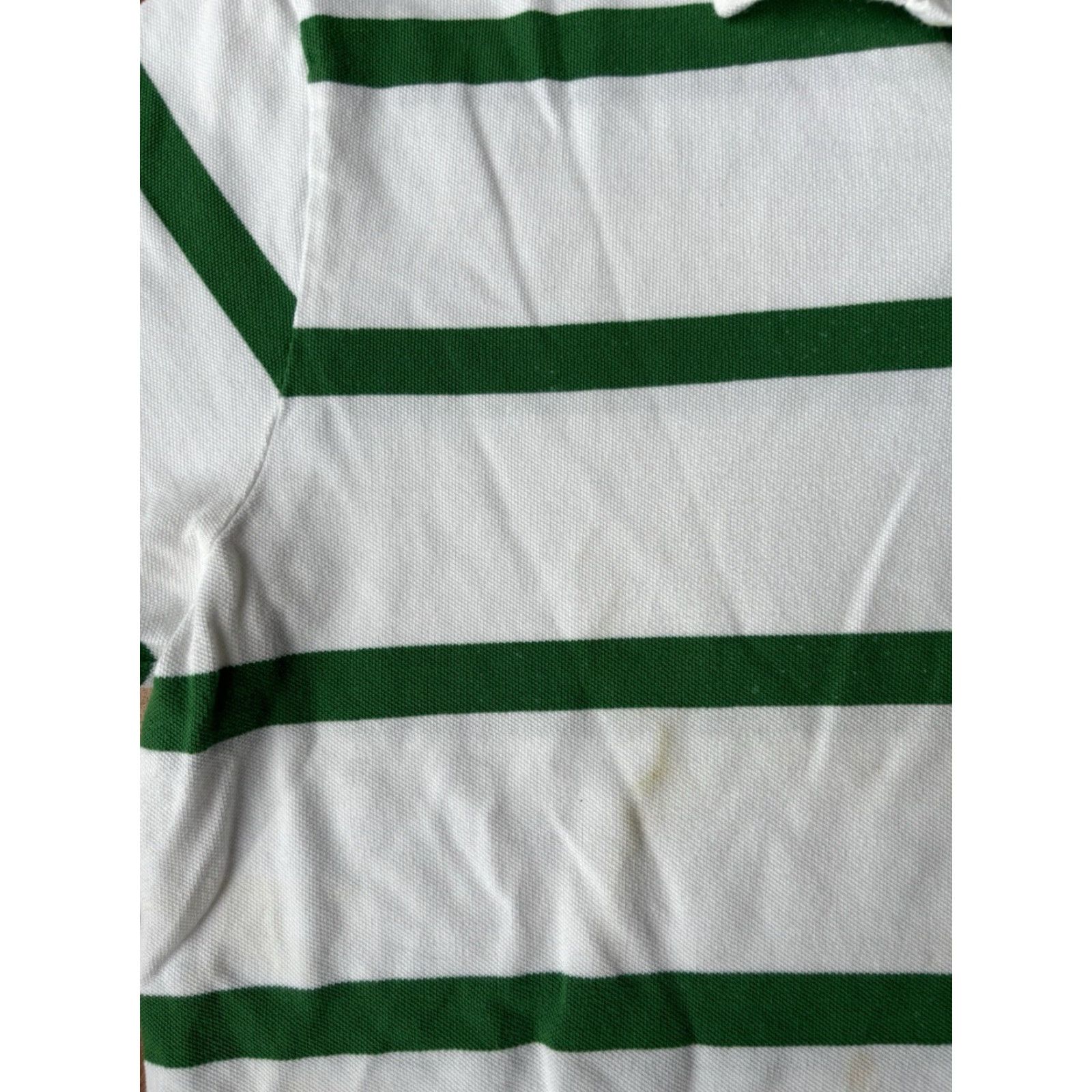 Polo Ralph Lauren VINTAGE Polo Ralph Lauren Yacht Club Striped Polo Shirt Mens XL Size US XL / EU 56 / 4 - 4 Thumbnail