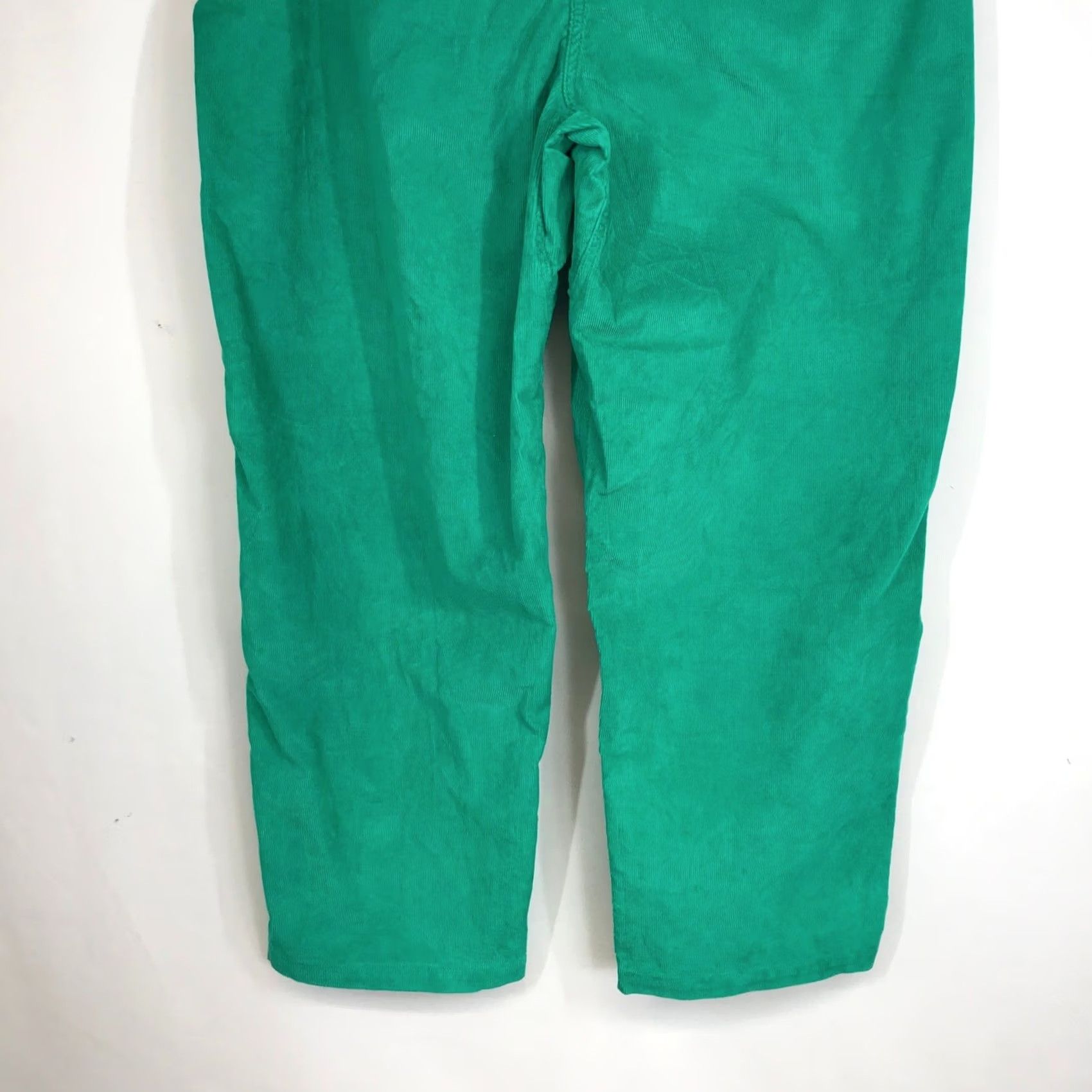 Levi's Levi's Mens Green Corduroy Jogger Pants XXL Loose Drawstring Waist High Rise Front Flat Front Pocket Logo Size US 39 - 6 Thumbnail