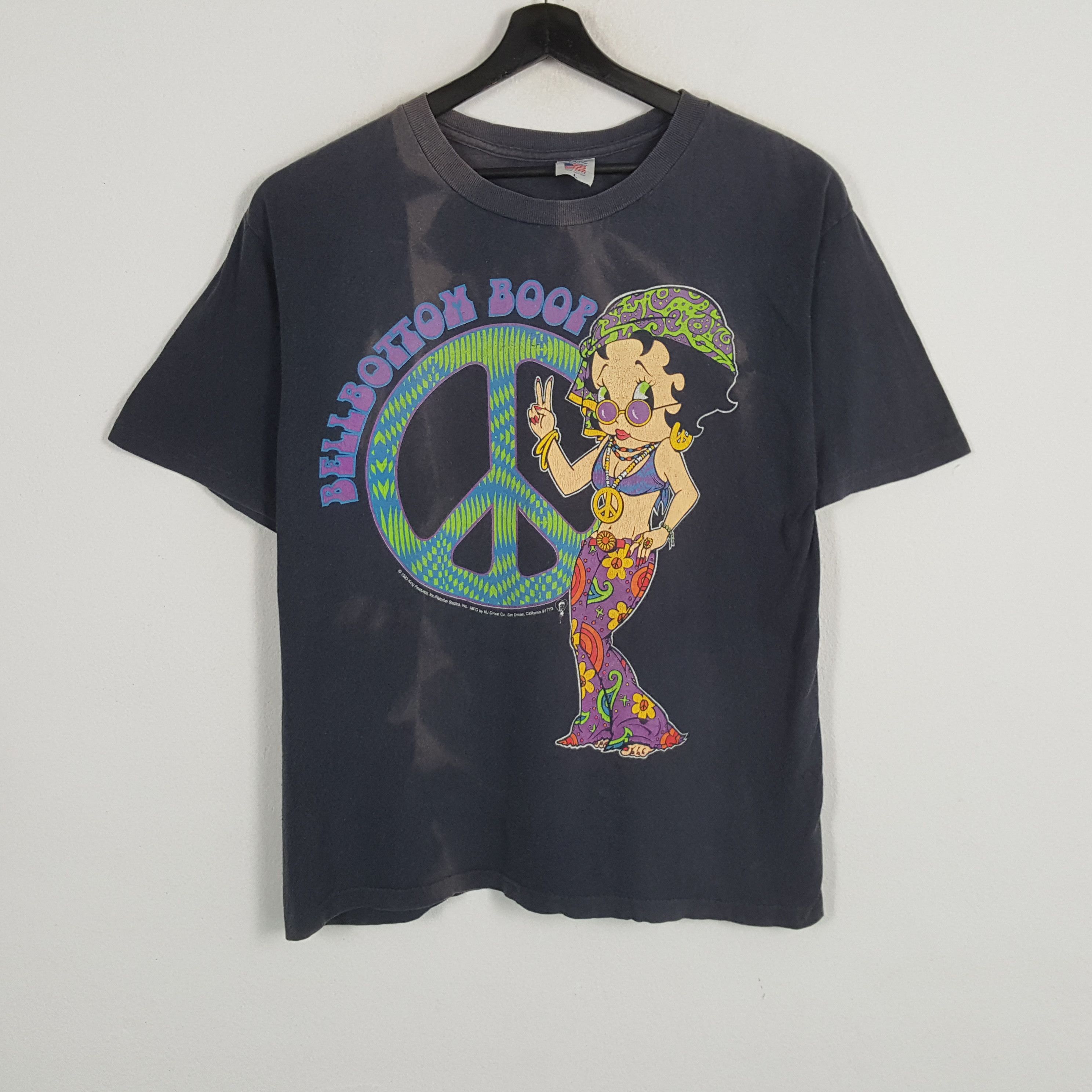 Vintage BETTY BOOP Cartoon Vintage Tshirt Size US L / EU 52-54 / 3 - 1 Thumbnail