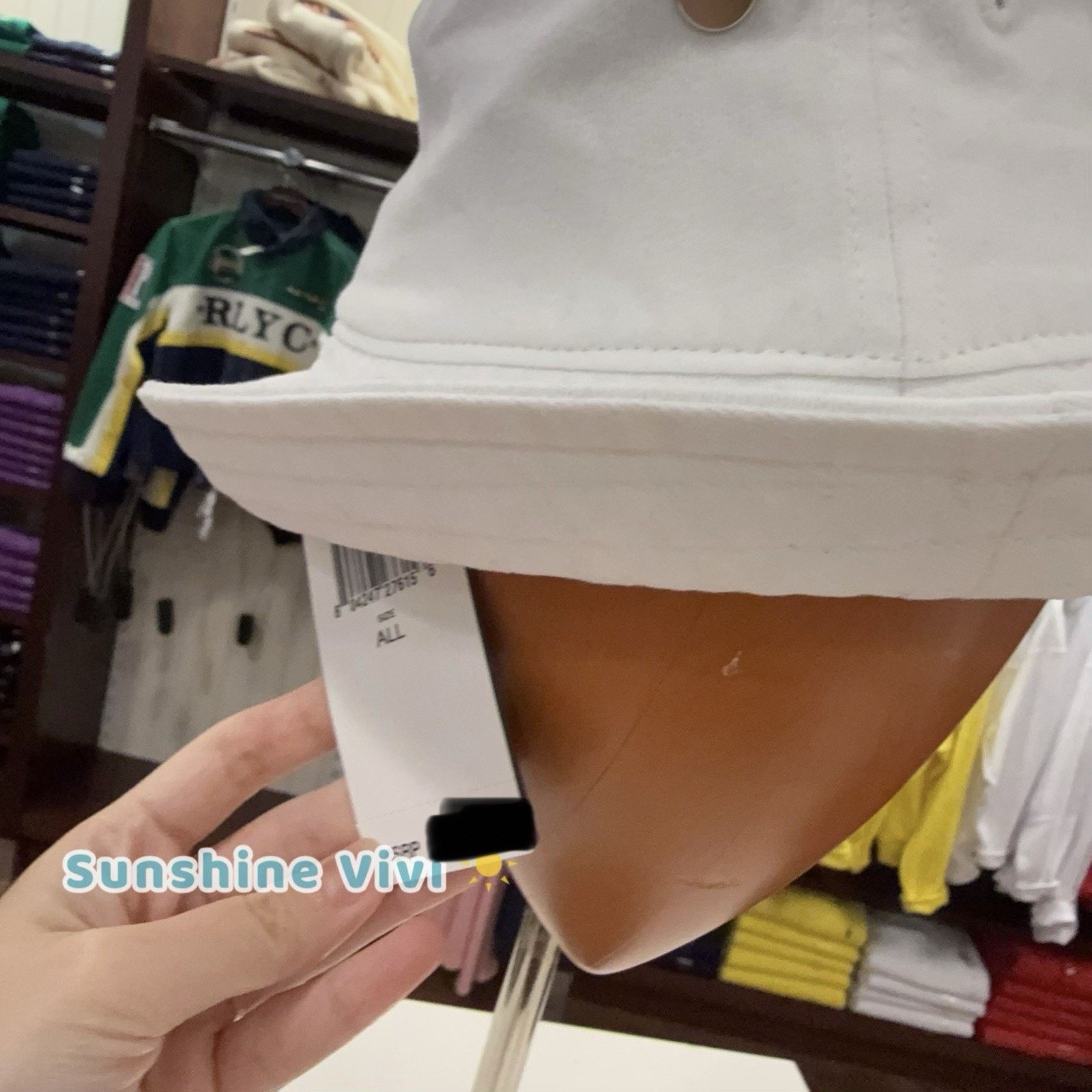 Polo Ralph Lauren NEW Polo Ralph Lauren Polo Bear Twill Bucket Hat Cap White Size ONE SIZE - 3 Thumbnail